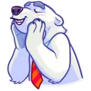 Telegram sticker ☺️ Polar Bear
