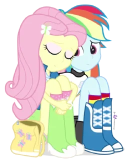 Video sticker 🙁 Fluttershy EG | @MyLittlePony_bots