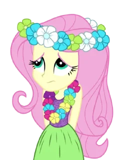 Telegram stiker 🙁 Fluttershy EG | @MyLittlePony_bots