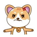 Telegram sticker 🤬 uShiba.Finance