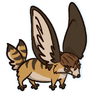 Telegram sticker 👂 4F by @Amnesiact and @Deerbite