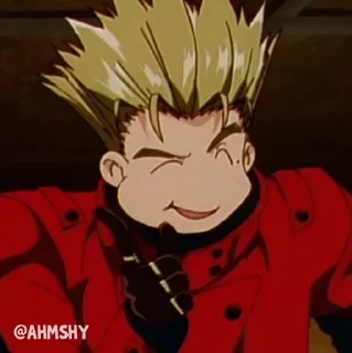 Video sticker 😋 - ᗷY @ahMshY 𓉮 . Trigun 1998