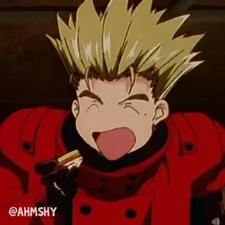 Video sticker 😋 - ᗷY @ahMshY 𓉮 . Trigun 1998