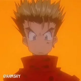 Video sticker 😠 - ᗷY @ahMshY 𓉮 . Trigun 1998
