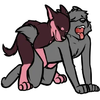 Telegram sticker 🐶 horny bear cub pack — @stckrRobot