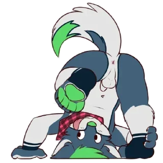 Video sticker 🍑 horny bear cub pack — @stckrRobot