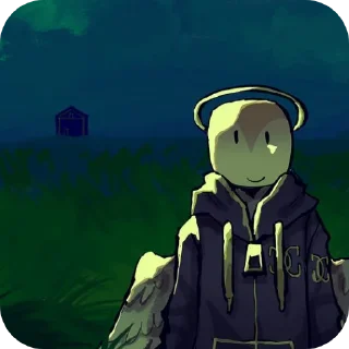 Telegram sticker 🙂 брэндан 😃🖐️ (все рисунки в паке не мои :рр)