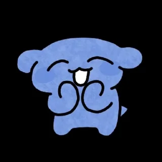 Video sticker ⭐ 말이 필요 없는 파댕이 @SSPAPA