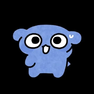 Video sticker ⭐ 말이 필요 없는 파댕이 @SSPAPA