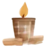 Sticker 🕯️ тут уютно@Hayrblog @TgEmodziBot