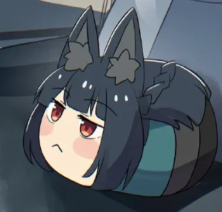 Telegram sticker 🍞 Miyabi от Yamonoshi :: @fStikBot