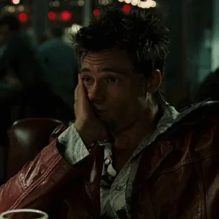 Telegram sticker 🤔 Tyler Durden @clubTayler