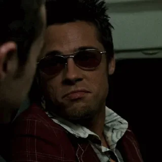 Telegram sticker 🤔 Tyler Durden @clubTayler