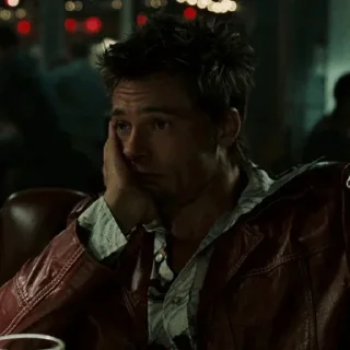 Telegram sticker 🤔 Tyler Durden @clubTayler