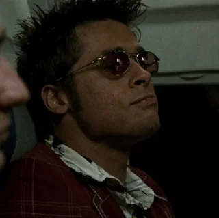 Sticker 🤔 Tyler Durden @clubTayler