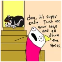 Video sticker 🐶 Simple Dog and Helper Dog