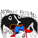 Video sticker 🐶 Simple Dog and Helper Dog