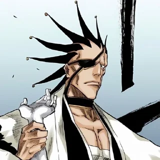 Telegram sticker 🐈‍⬛ 𝗸𝗲𝗻𝗽𝗮𝗰𝗵𝗶 𝗽𝘁.2(@bleachstickerss :: @fStikBot