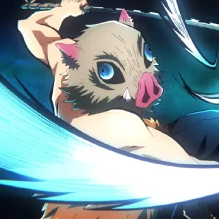 Sticker 🐗 Inosuke Hashibira @StickersofAnime