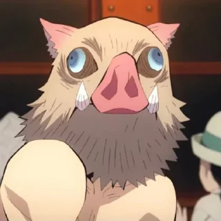 Video sticker 🐗 Inosuke Hashibira @StickersofAnime