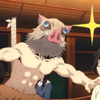 Video sticker 🐗 Inosuke Hashibira @StickersofAnime