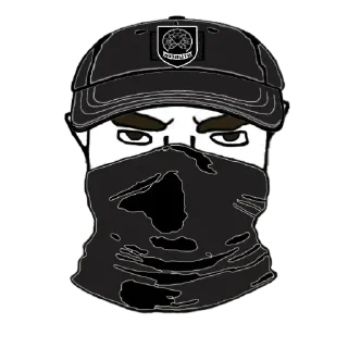 Telegram sticker ⚡ Б8сяцькі смайлики | @M8N8LITH