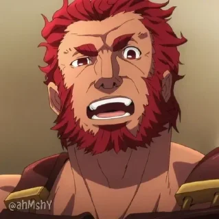 Telegram sticker 🤨 - ᗷY @ahMshY 𓉮 . Fate/Zero
