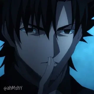 Sticker 🤫 - ᗷY @ahMshY 𓉮 . Fate/Zero