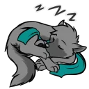 Telegram sticker 💤 Shiki's Stix