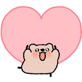 Telegram sticker ⭐ 무해한 쿼카 에오 5 @moe_sticker_bot
