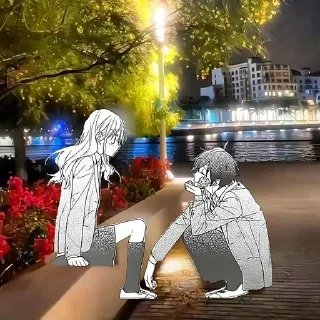 Sticker 🌟 Vibe Anime  @Hanim1O