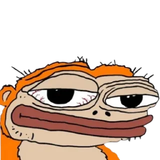 Telegram sticker 😒 Monke @Otakuzdream