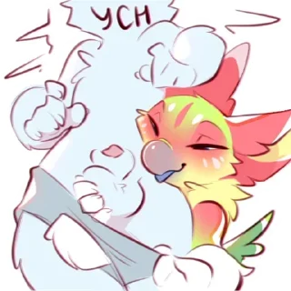 Telegram sticker 🥵 Сборка — @stckrRobot