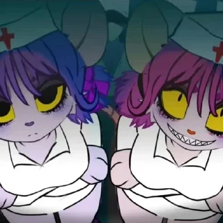 Telegram sticker 💜 Leima and Leilu :: @H_HONK