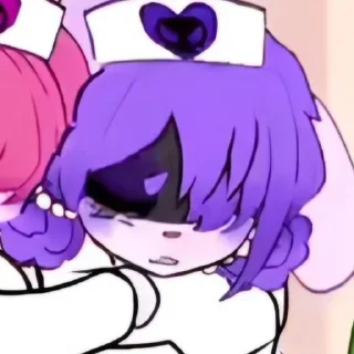 Telegram sticker 💜 Leima and Leilu :: @H_HONK