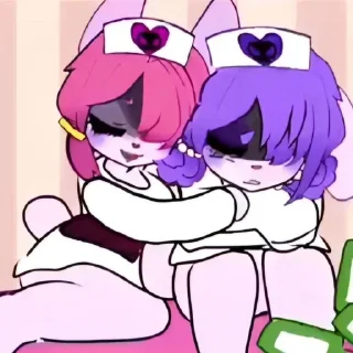 Video sticker 💜 Leima and Leilu :: @H_HONK