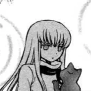 Video sticker 🐈‍⬛️ C.C. - code geass Lelouch of the rebellion