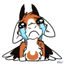 Telegram sticker 😢 Recurve the Fluffderg