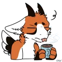 Telegram sticker 😴 Recurve the Fluffderg