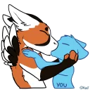 Telegram sticker 😚 Recurve the Fluffderg