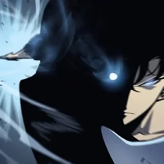 Телеграм стикер 🔲 Sung Jin Woo @stickerowo