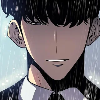 Телеграм стикер 🔲 Sung Jin Woo @stickerowo