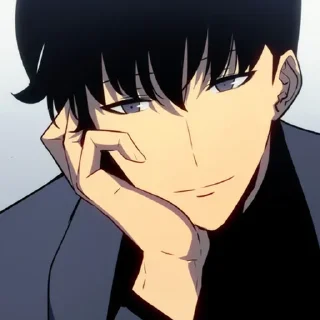 Sticker 🔲 Sung Jin Woo @stickerowo