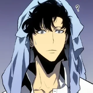 Телеграм стикер 🔲 Sung Jin Woo @stickerowo