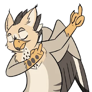 Sticker 🖕 Royk Griffon