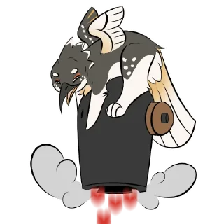 Telegram sticker ❤️ Royk Griffon