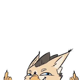 Telegram sticker 🖕 Royk Griffon
