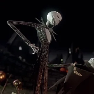 Video sticker 💀 ‌    jack @fear4lde 's skellington