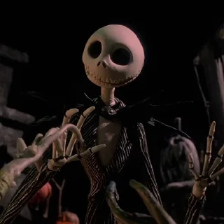 Video sticker 💀 ‌    jack @fear4lde 's skellington