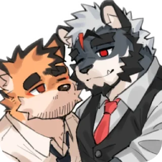 Телеграм стикер 👄 我(s)爱(b)上(公)班(司)